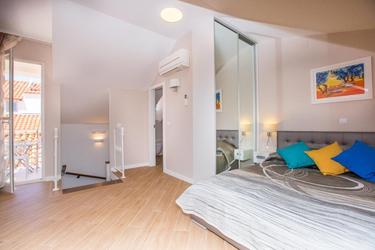 Villa Flores Room With Balcony Dubrovnik Bagian luar foto